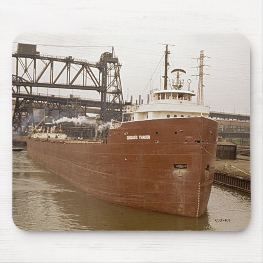 Tapis De Souris Bouteille de Chicago Trader (Devant)