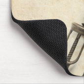 Tapis De Souris Bouteille de vin (Coin)