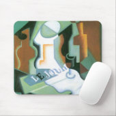 Tapis De Souris Bouteille et coupe de fruits par Juan Gris, Cubism (Avec souris)