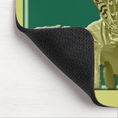 Tapis De Souris Bouteille papillon d'anniversaire de l'employé (Coin)