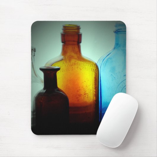 Tapis De Souris Bouteilles (Avec souris)