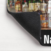 Tapis De Souris Bouteilles de boisson alcoolisée (Coin)