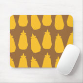 Tapis De Souris Bouteilles de moutarde (Avec souris)