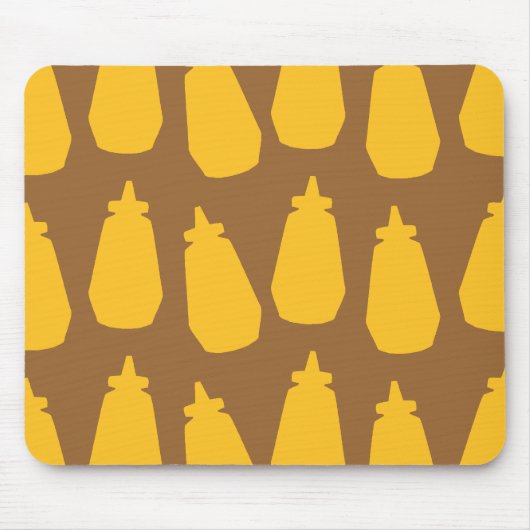 Tapis De Souris Bouteilles de moutarde (Devant)