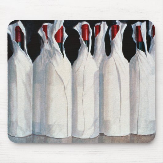 Tapis De Souris Bouteilles de vin enveloppées numéro 1 1995 (Devant)