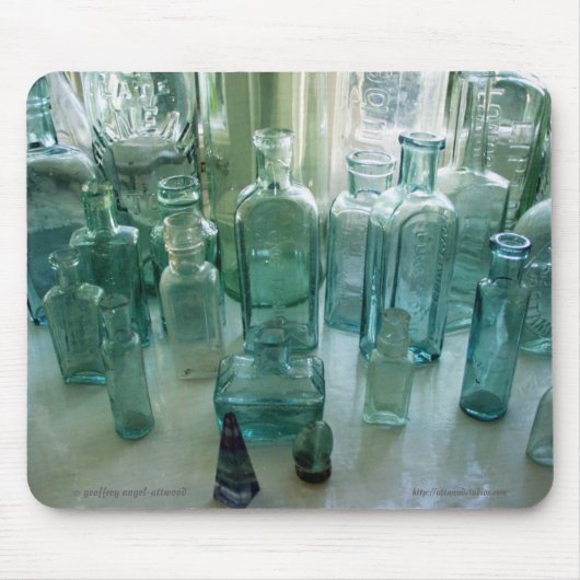 Tapis De Souris Bouteilles Mousepad (Devant)