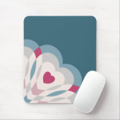 Tapis De Souris Bouton (Avec souris)