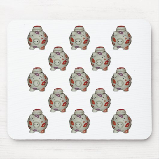 Tapis De Souris Bouton à lèvres adorable (Devant)