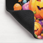 TAPIS DE SOURIS BOUTON HALLOWEEN COLORÉ BRILLANT (Coin)