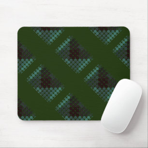 Tapis De Souris Bouton ou trou de la Monnaie sur le vert de la for