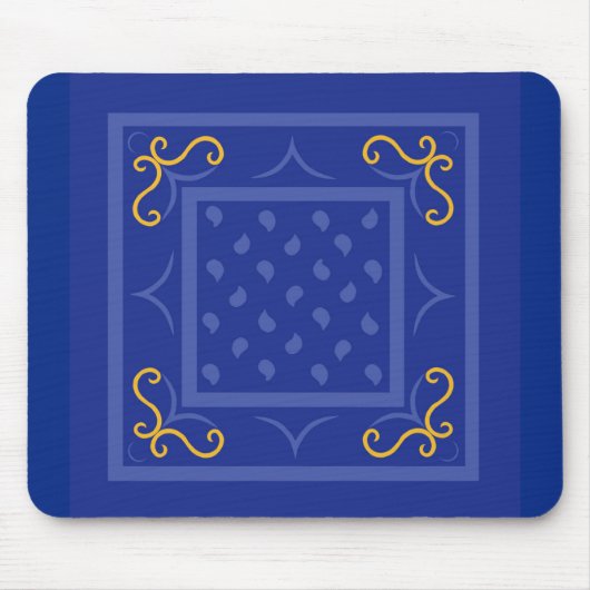 Tapis De Souris Boutons carré (Devant)