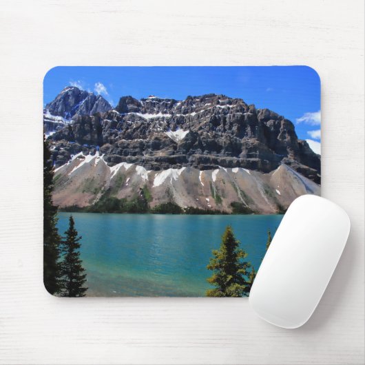 Tapis De Souris Bow Lake, Banff NP (Alberta) (Avec souris)