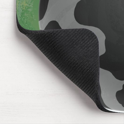 Tapis De Souris Bowling Ball Cow Grey (Coin)