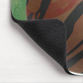 Tapis De Souris Bowling Ball Tiger Orange (Coin)