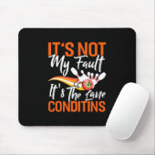 Tapis De Souris Bowling Ce N'Est Pas Ma Faute (Avec souris)