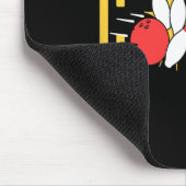 Tapis De Souris Bowling Coach Grèves Pins Bowling Team Amusement (Coin)