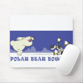 TAPIS DE SOURIS BOWLING D'OURS BLANC (Avec souris)