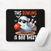 Tapis De Souris Bowling Is Boo Sheet Halloween Costume Player Team (Avec souris)