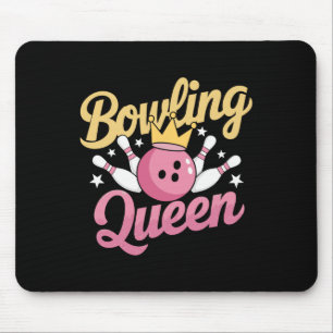 Tapis De Souris Bowling Queen Bowler Funny Bowling
