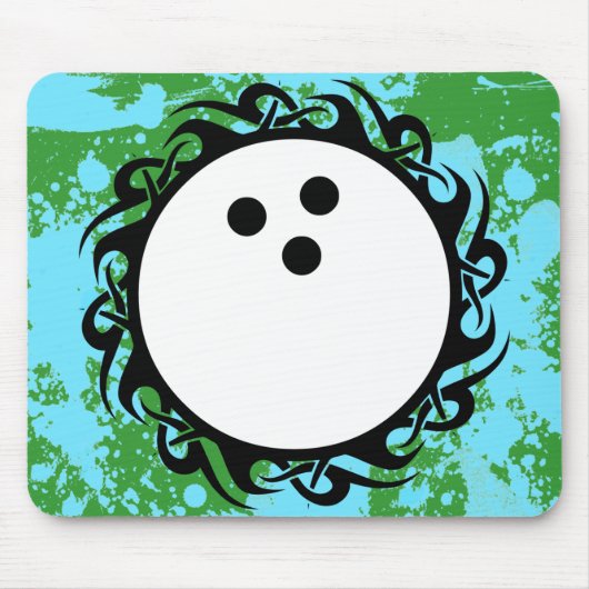 Tapis De Souris bowling tribal (Devant)