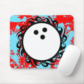Tapis De Souris bowling tribal (Avec souris)
