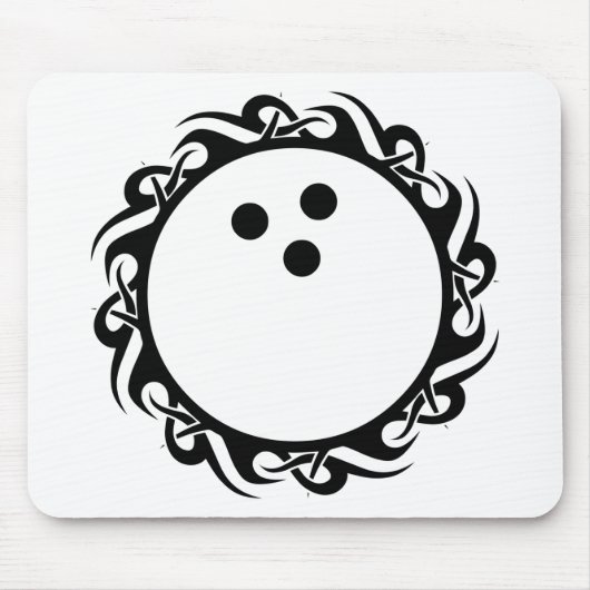 Tapis De Souris BOWLING tribal (Devant)