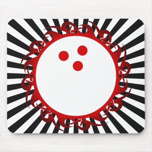 Tapis De Souris bowling tribal (Devant)
