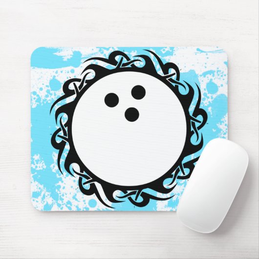 Tapis De Souris bowling tribal (Avec souris)