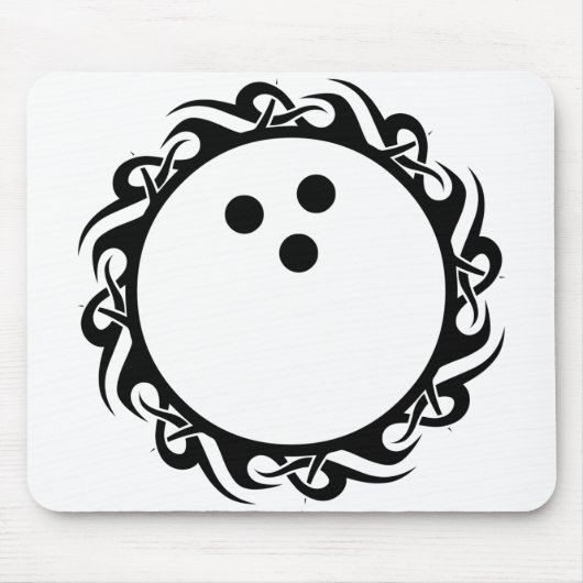 Tapis De Souris bowling tribal (Devant)