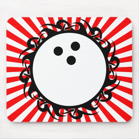 Tapis De Souris bowling tribal (Devant)