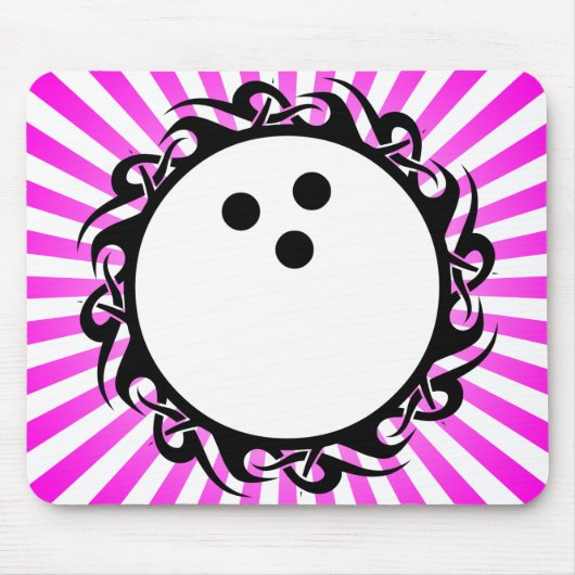 Tapis De Souris bowling tribal (Devant)
