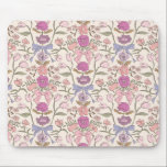 Tapis De Souris Bows et fleurs rustiques roses<br><div class="desc">Boho et mousepad rustique avec illustration dessinée à la main des arcs et des fleurs aux couleurs rose et violet.</div>