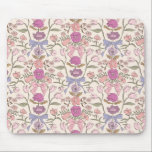 Tapis De Souris Bows et fleurs rustiques roses<br><div class="desc">Boho et mousepad rustique avec illustration dessinée à la main des arcs et des fleurs aux couleurs rose et violet.</div>