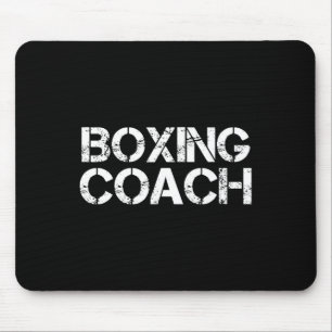 Tapis De Souris Boxe Coach Love Team Coaching Sports Shirt