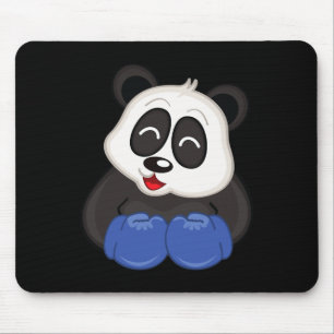 Tapis De Souris Boxe - Ours Panda