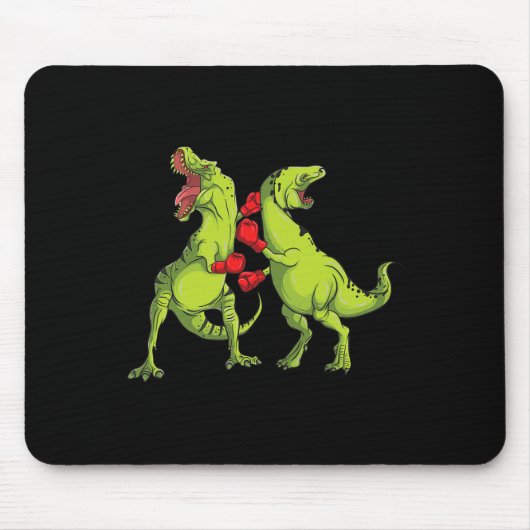 Tapis De Souris Boxe T-rex  (Devant)
