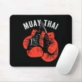 Tapis De Souris Boxe thaïlandaise, Gants de boxe thaïlandaise, Box (Avec souris)