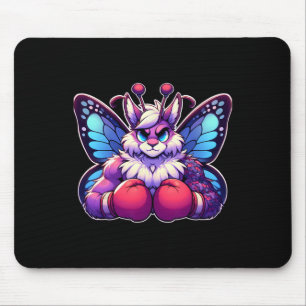 Tapis De Souris Boxer à papillon Boxer Kickboxer Mixed martial art