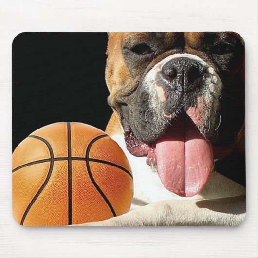 Tapis de souris Boxer Basketball (Devant)