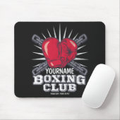Tapis De Souris Boxer champion de course (Avec souris)