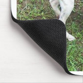 Tapis De Souris Boxer chiot blanc complet (Coin)