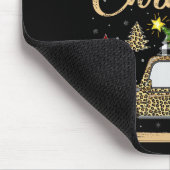 Tapis De Souris Boxer Dog Christmas Tree Leopard Truck Dog Christm (Coin)