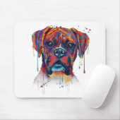 Tapis De Souris Boxer Face Mousepad | Mousepad essentiel (Avec souris)