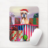 Tapis De Souris Boxer Noël Surprise (Avec souris)