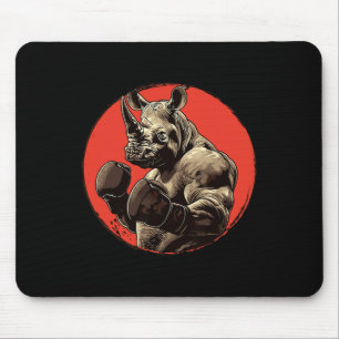 Tapis De Souris Boxer Rhino