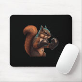 Tapis De Souris Boxer Squirrel Boxer Gants Boxer Kickboxing Mixed (Avec souris)