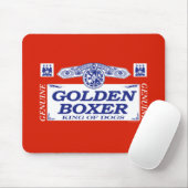 Tapis De Souris Boxeur d'or (Avec souris)