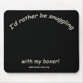 Tapis De Souris Boxeur Mousepad fou - DYO (Devant)