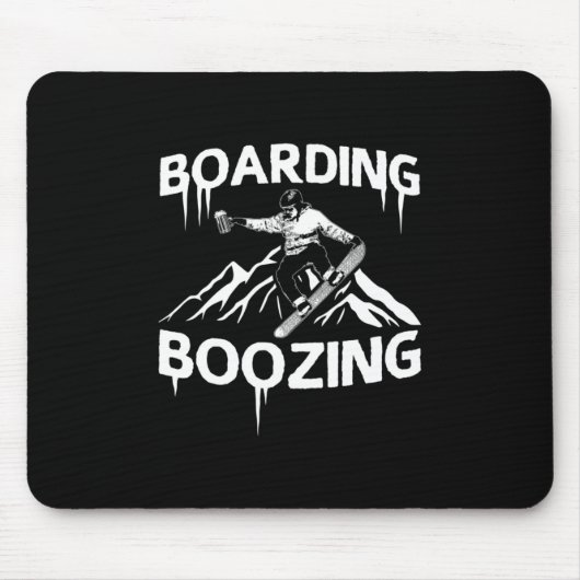 Tapis De Souris Boyage de snowboard (Devant)