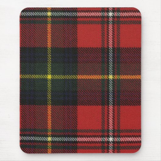 Tapis de souris Boyd Moderne Impression Tartan (Devant)